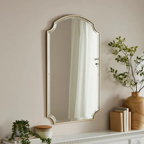 Safi Arched Bevelled Edge Wall Mirror