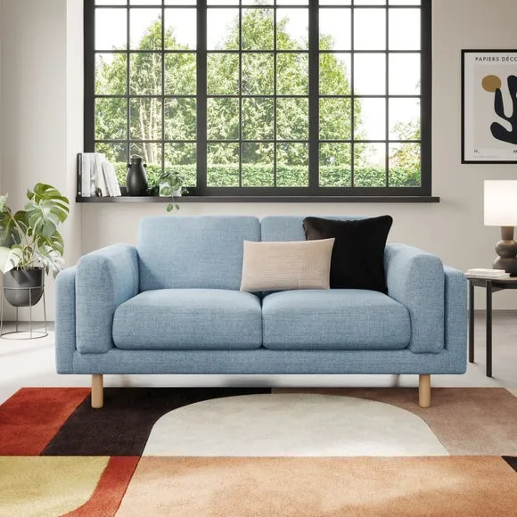 Newton Chunky Tonal Weave 2 Seater Sofa 1