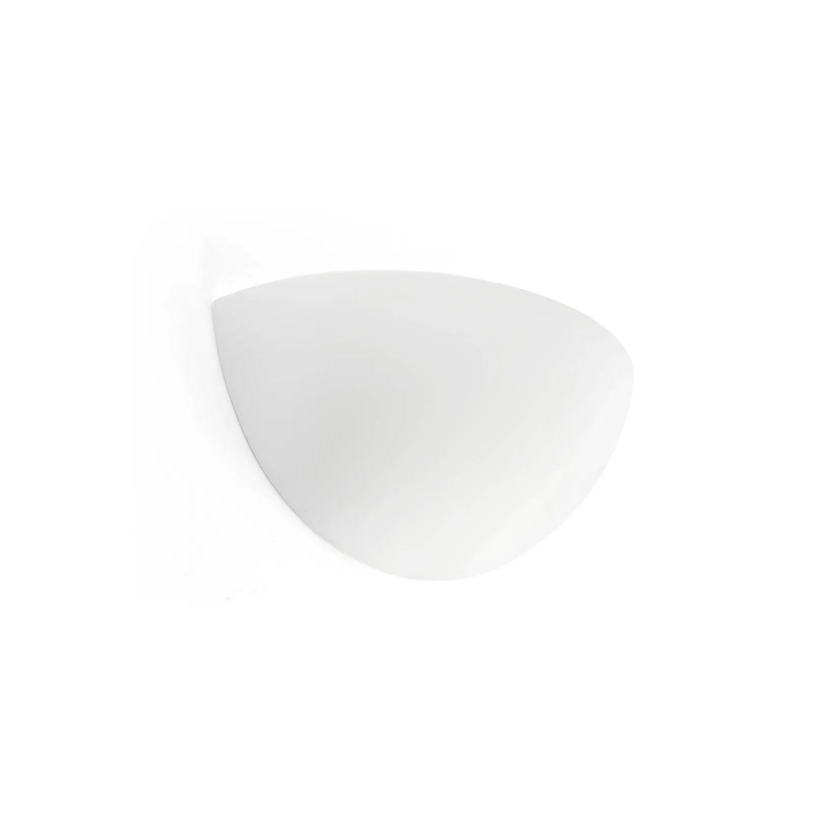 Netlighting Snow 1 Light Indoor Wall Light White Plaster E14