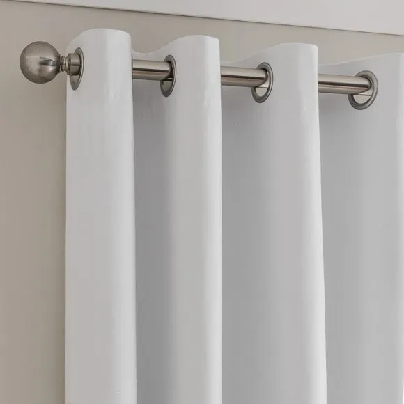 Luna Brushed Eyelet Curtains (Blackout Available) 1