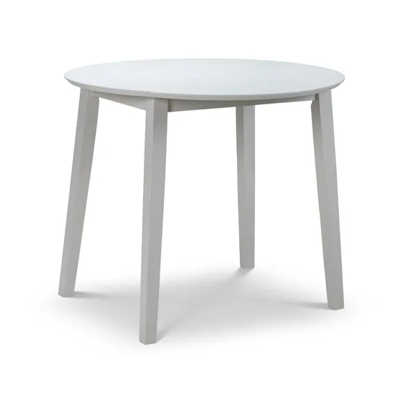 Coast 2-4 Seater Round Drop Leaf Dining Table with 4 Coast Chairs 5