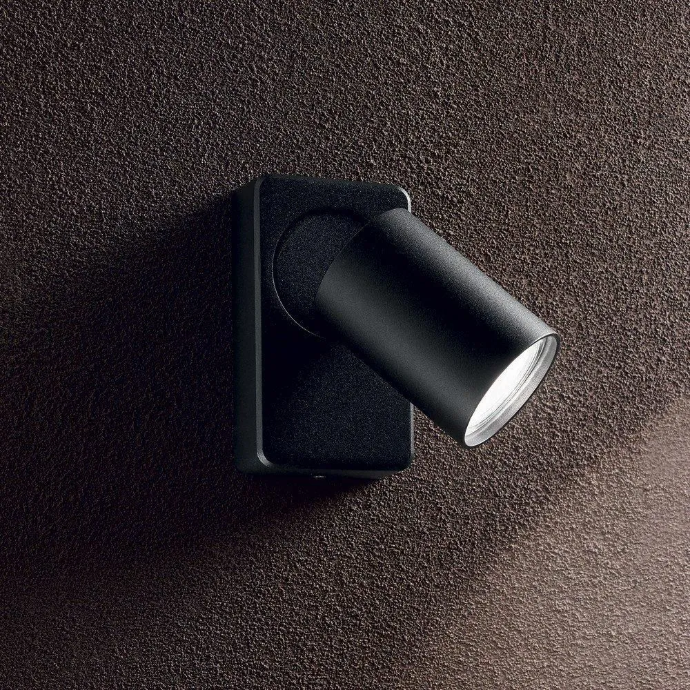 Netlighting Rudy Indoor Spotlight Wall Lamp 1 Light Black GU10 2