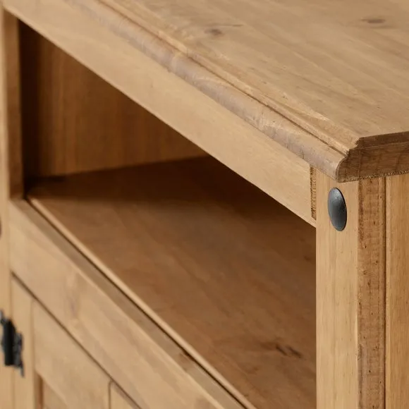 Corona Corner TV Unit, Pine for TVs up to 38" 5