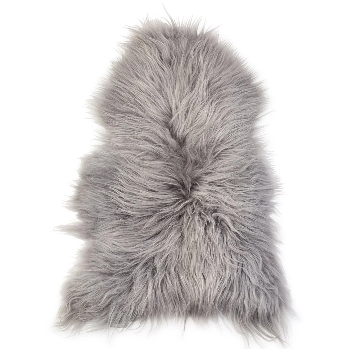 The Organic Sheep Icelandic Sheepskin Rug Silver Grey