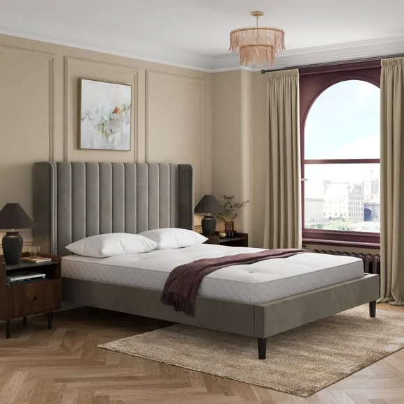 Alara Velvet Bed 1