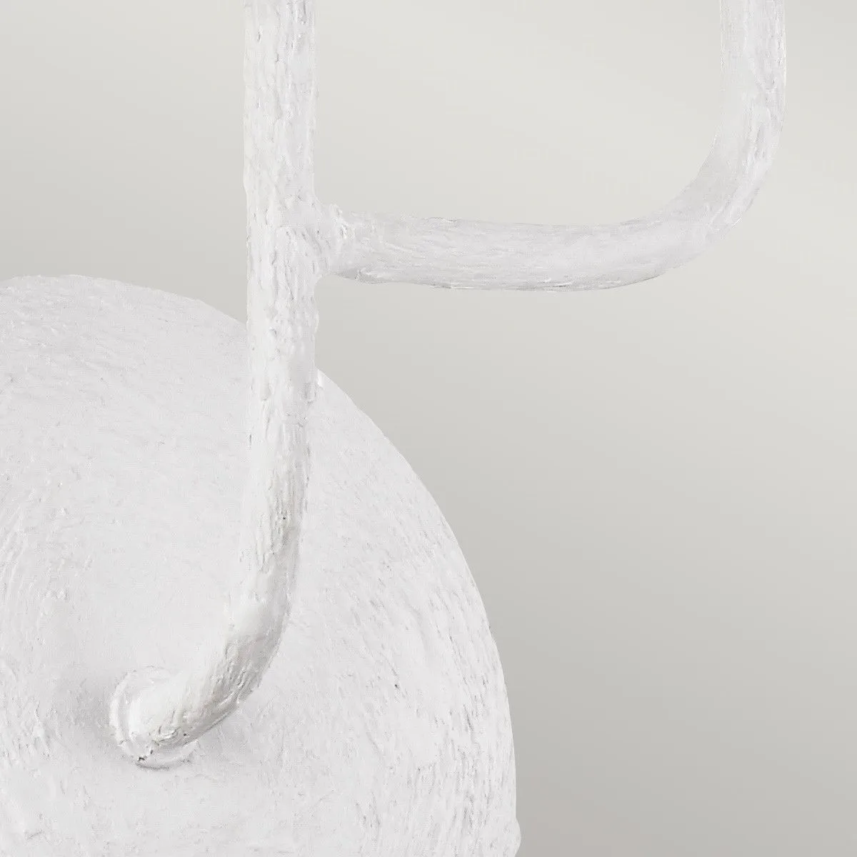 Netlighting Feiss Annie Candle Wall Lamp Plaster White 4