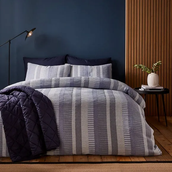 Kenton Stripe Duvet Cover & Pillowcase Set