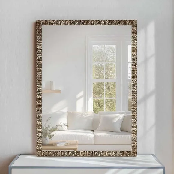 Nielsen Florentina Mosaic Effect Rectangle Wall Mirror 1