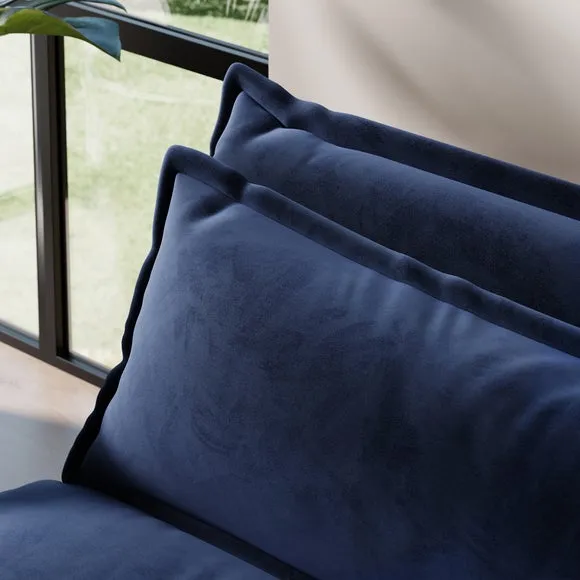 Jackson Velvet Foldable Single Sofa Bed 4