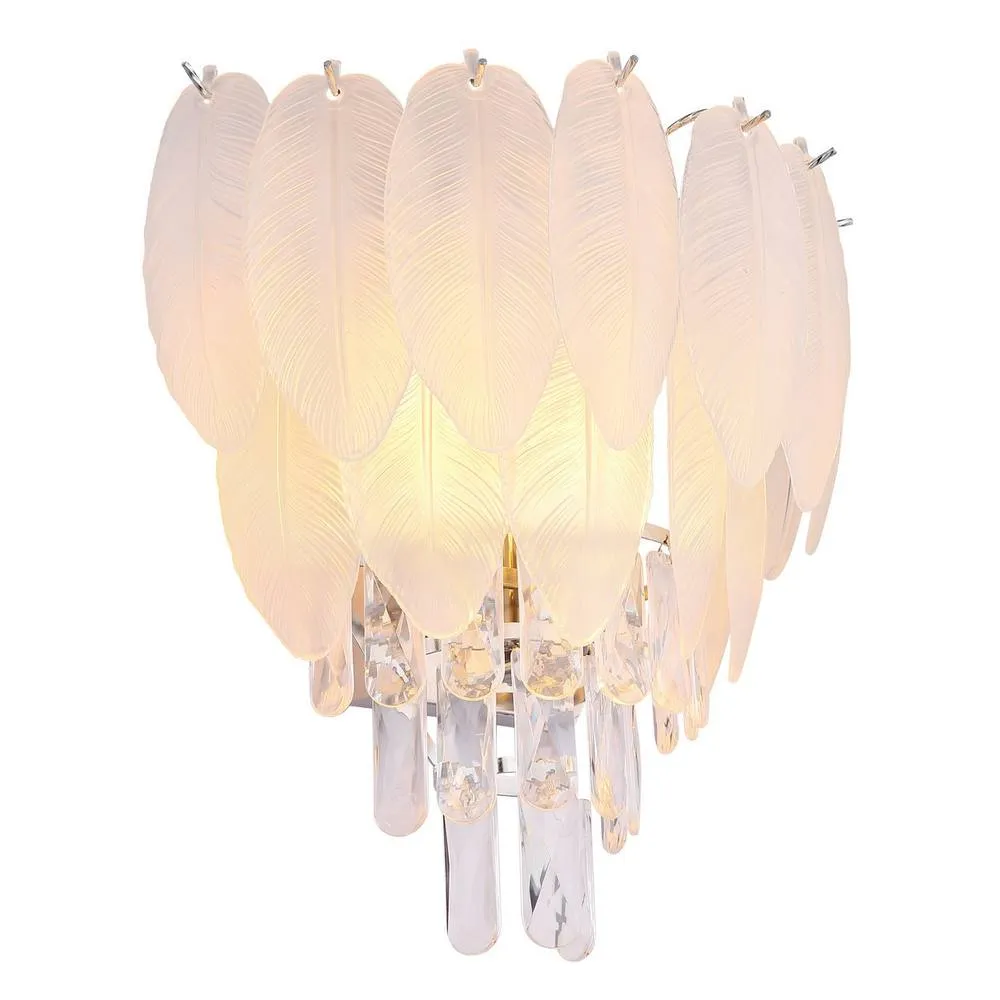 Netlighting Dalton Wall Lamp Chrome 3x E14 in Grey