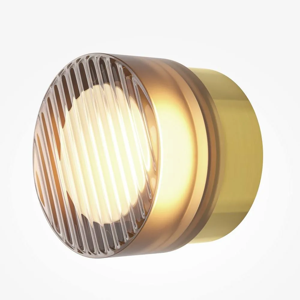 Netlighting Olo LED Wall Lamp Brass 2700 3000 4000K in Gold 2
