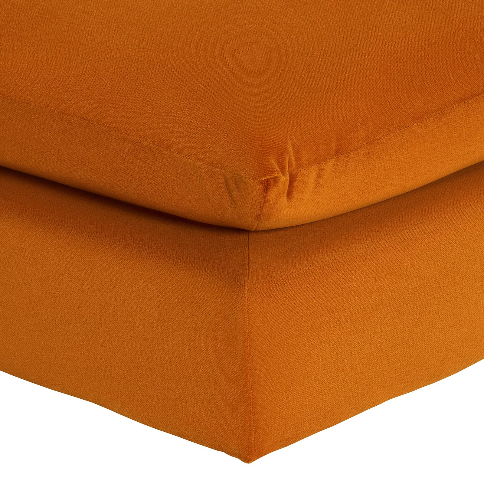 Hoxton Footstool, Orange | Barker & Stonehouse 2