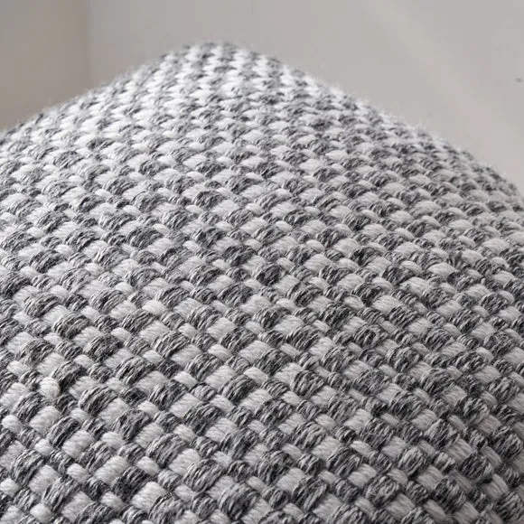 Set of 3 Basket Weave Square Scatter Cushions 4