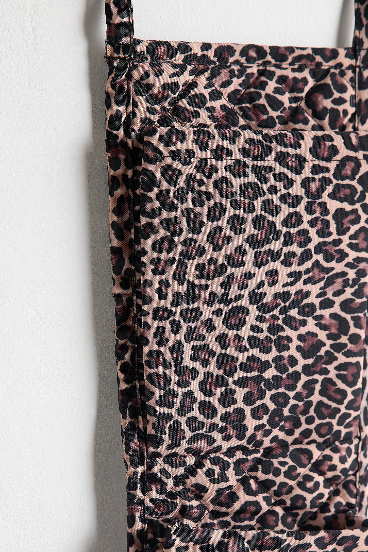 Leopard 3-Pocket Hanging Storage Organiser - Brown 3