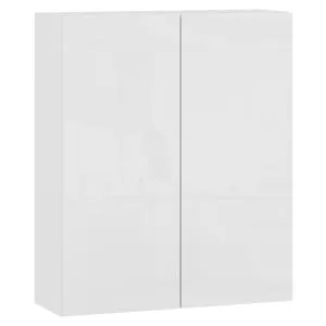 Wickes Broxwood Soft White Slimline Depth Wall Unit - 600mm