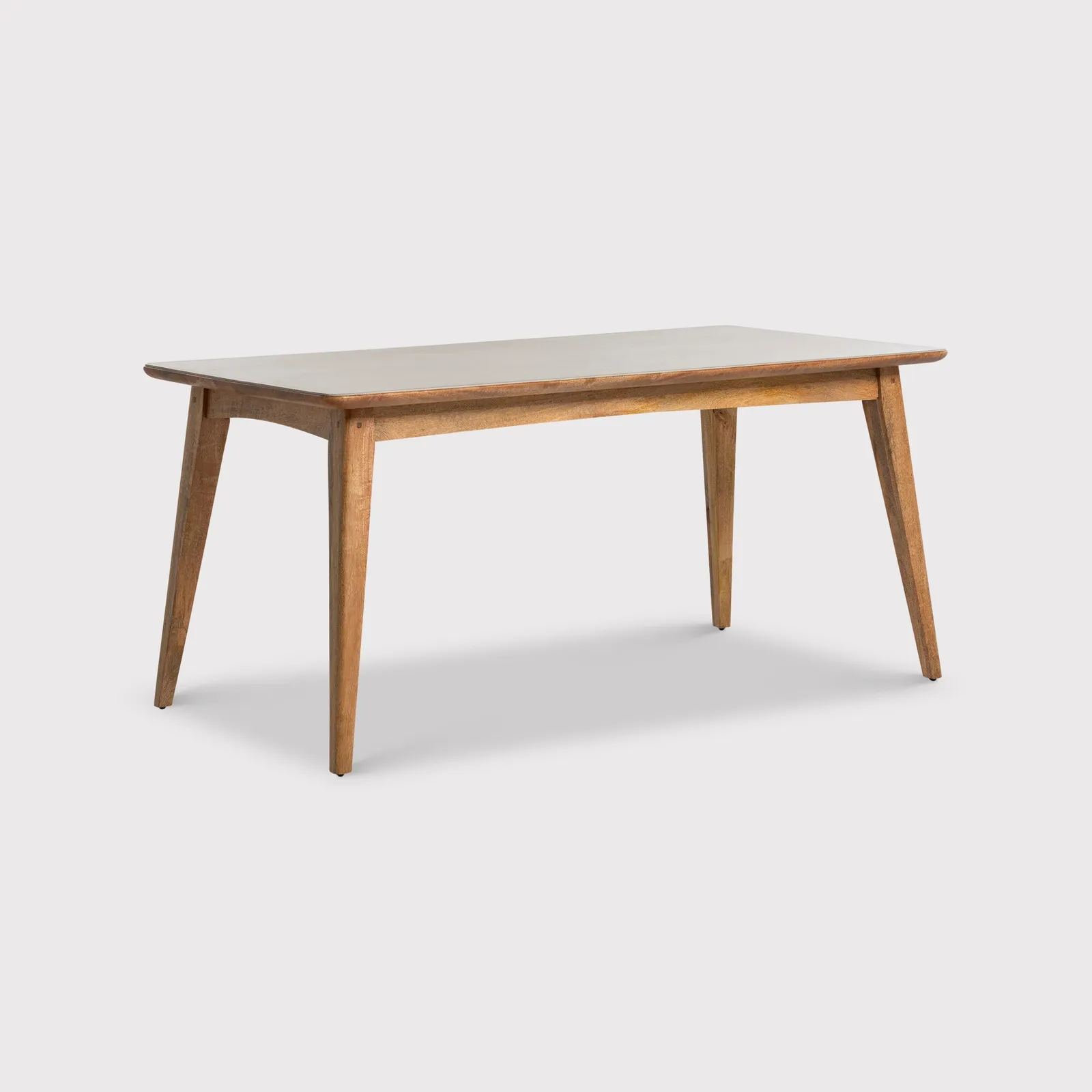 Burlington 165cm Faux Stone Dining Table, Grey Wood | Barker & Stonehouse