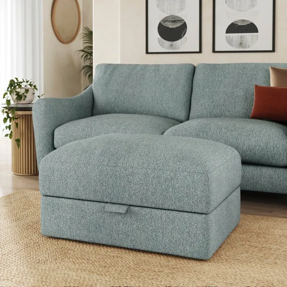 Hattie Cosy Weave Storage Footstool 1