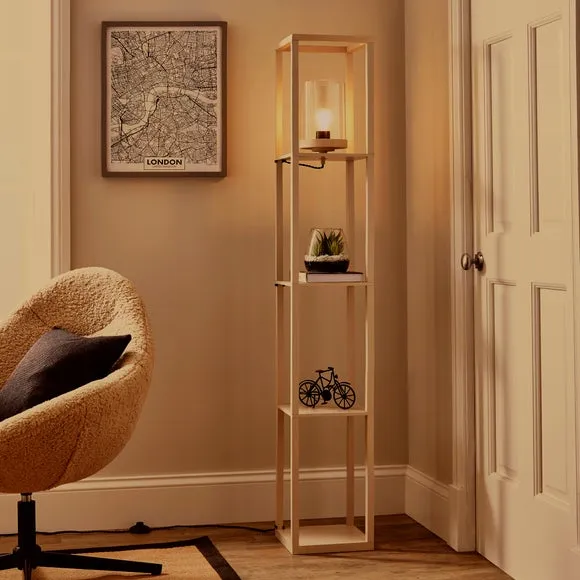 Keates Shelved Floor Lamp 2