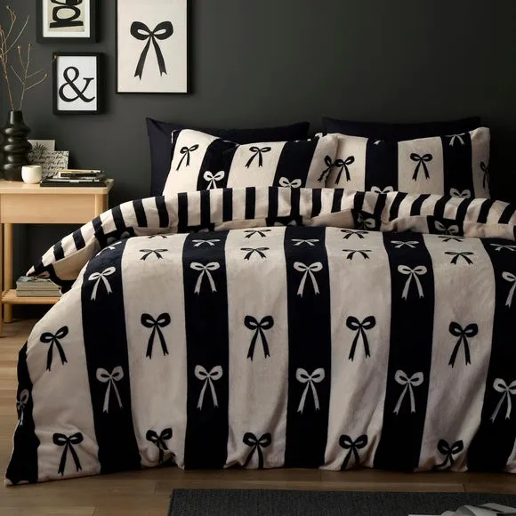 Fusion Bows Duvet Cover & Pillowcase Set