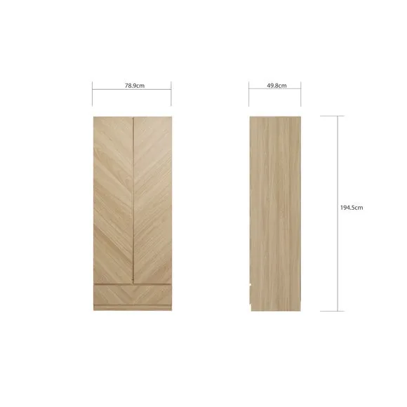 Taranto 3 Piece Bedroom Furniture Set 6