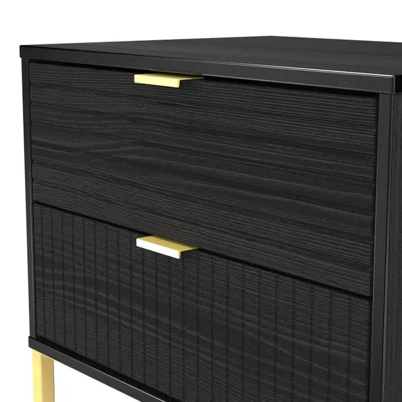 Harborne Wide Bedside Table 5