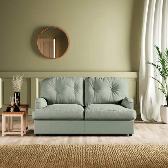 Martha Vintage Velvet 2 Seater Sofa Bed 2