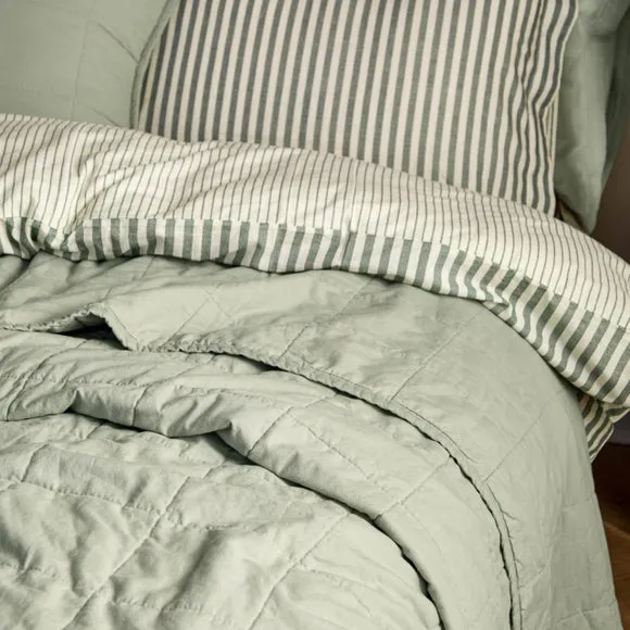 Yard Hebden Washed Cotton Bedspread 3