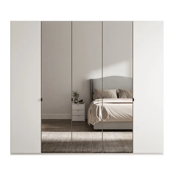 Wiemann Kahla 5 Door Mirrored Wardrobe 2