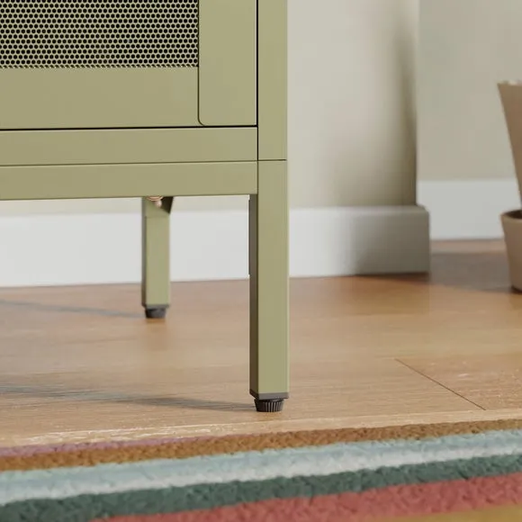 Talla Metal Bedside Table 5