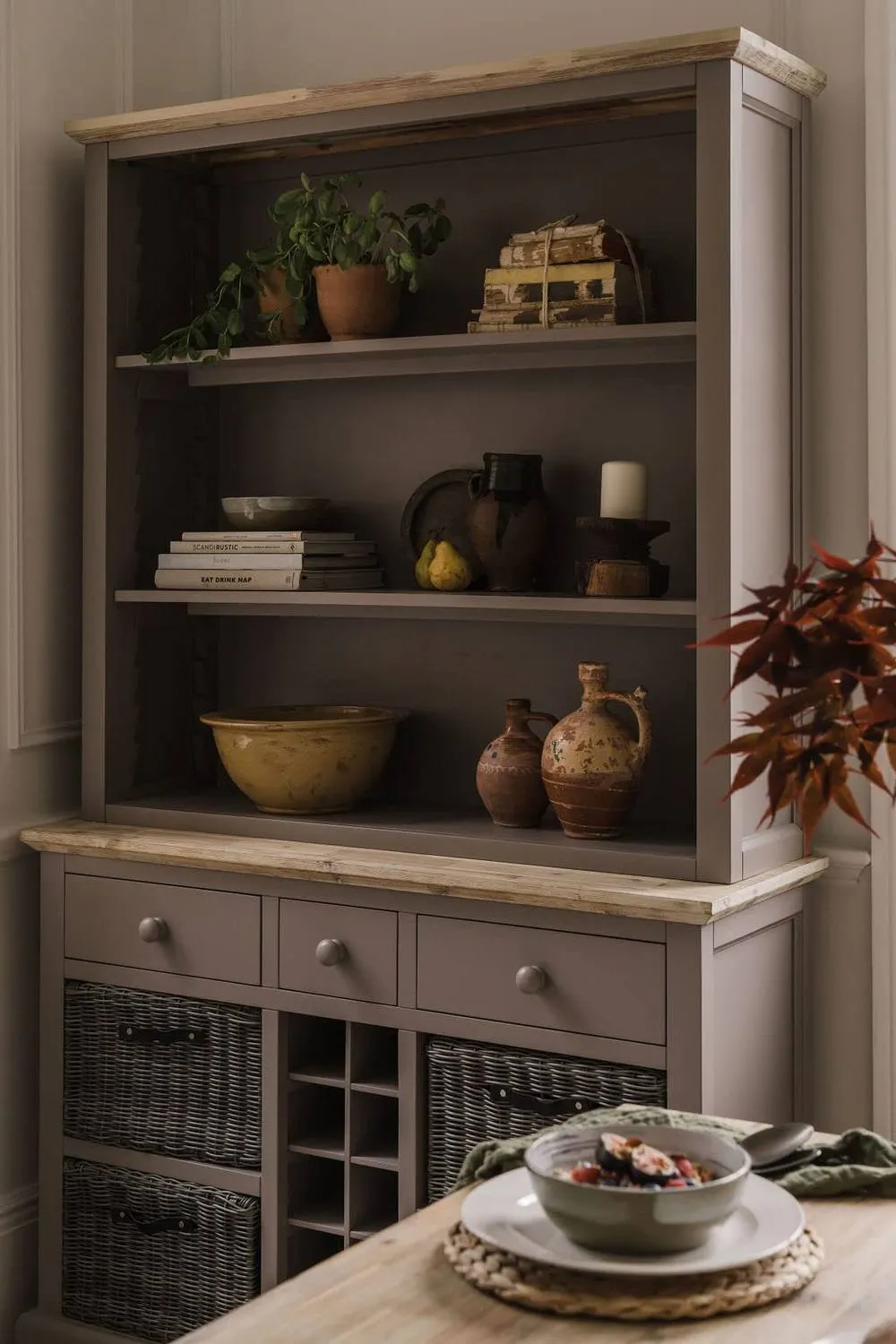 Statement Furniture Florence Bookcase with Adjustable Shelves, Fully Assembled Bookshelf in Light Grey 4