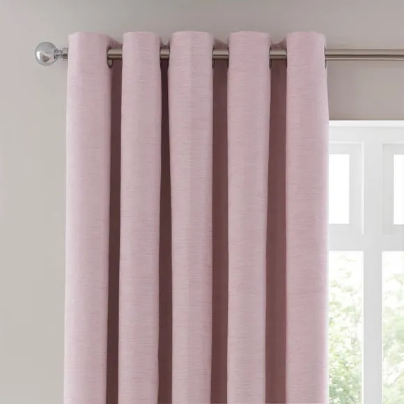 Genoa Chenille Blackout Eyelet Curtains 1