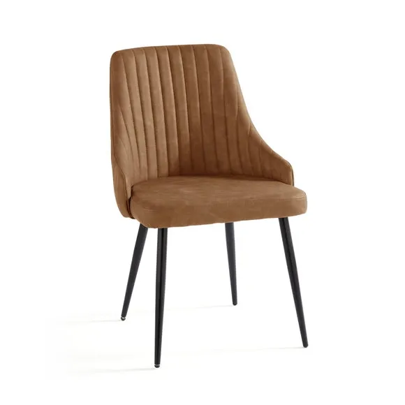 Shea Set of 2 Dining Chairs, Faux Leather 4