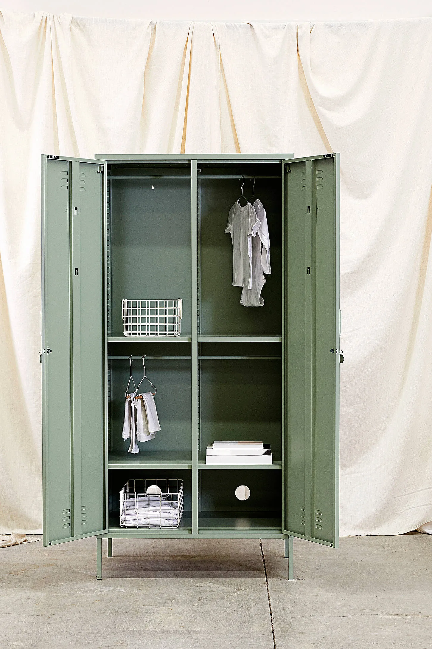 Mustard Made Sage Twinny Locker - Green ALL 4