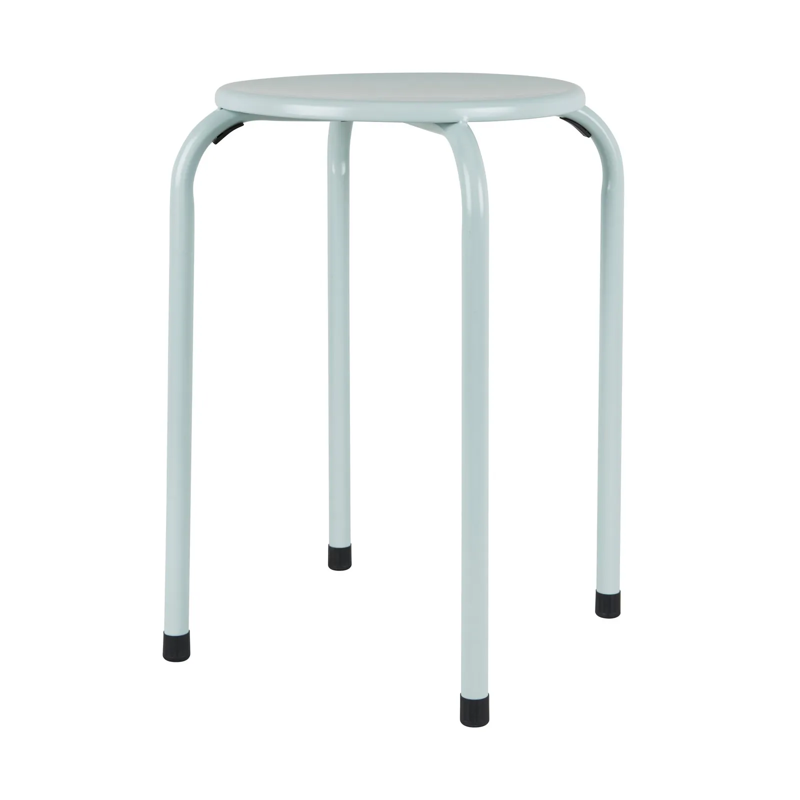 Adra Metal Stacking Stool Sage (Green)
