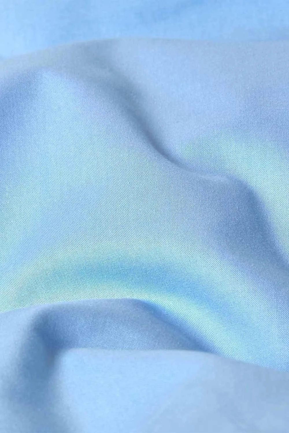 Homescapes Cotton Cot Bed Duvet Cover Set 200 Thread Count in Blue 3