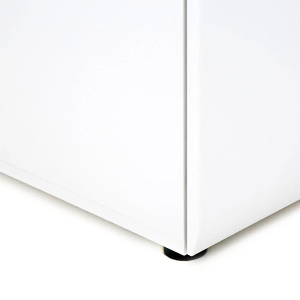 Furniture To Go Chelsea Bedroom 2 Drawer Bedside in White 4