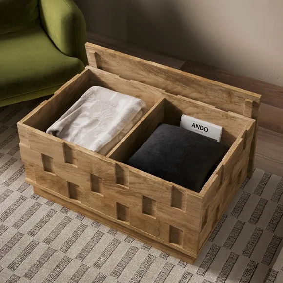 Watson Storage Coffee Table, Wood Effect 3