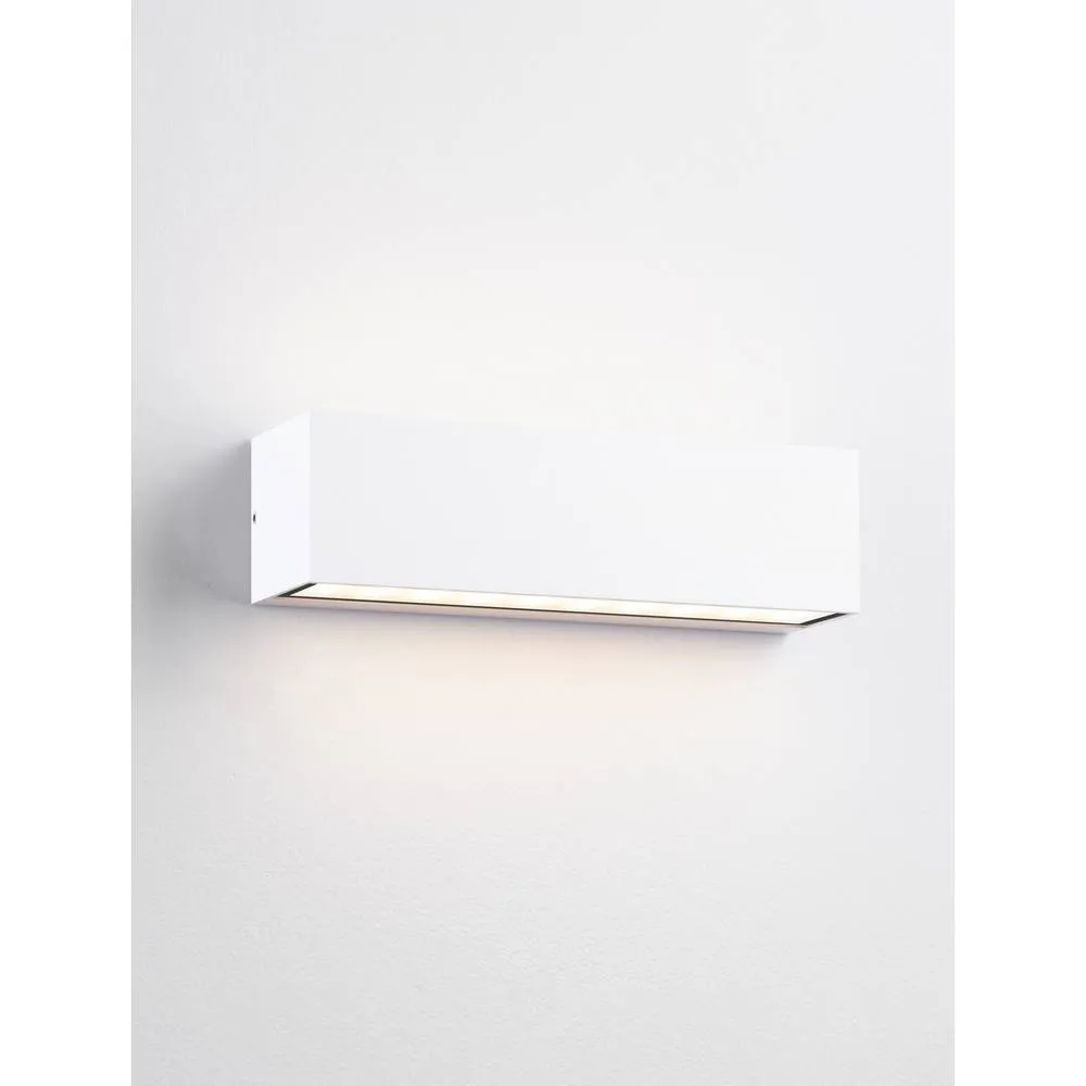 Netlighting Flora Outdoor Up Down Wall Lamp Sandy White LED 10W 686lm IP54 3000K 3