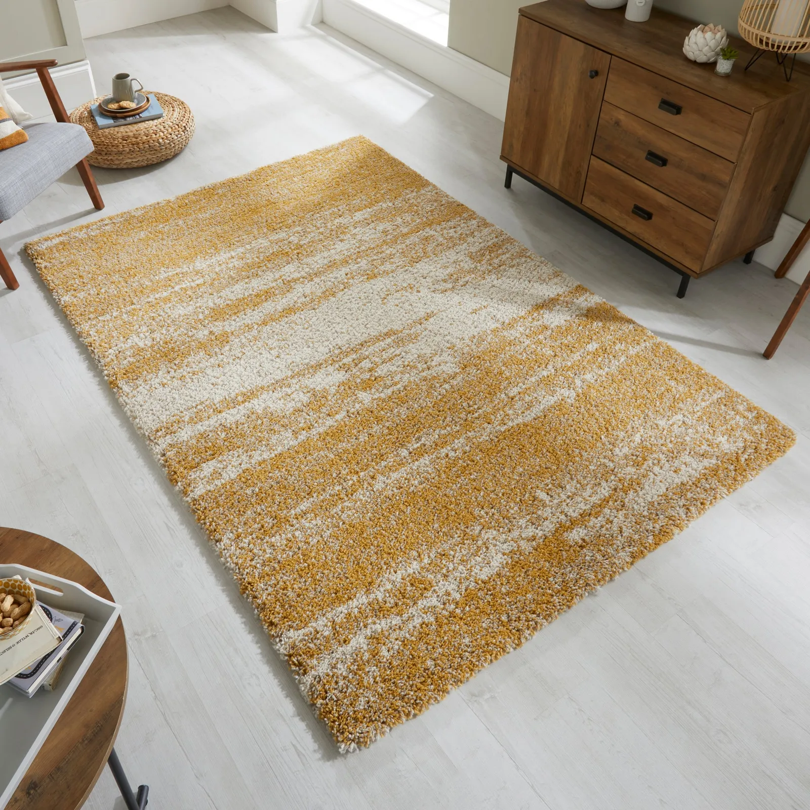 Reza Ombre Rug Reza Ombre Ochre
