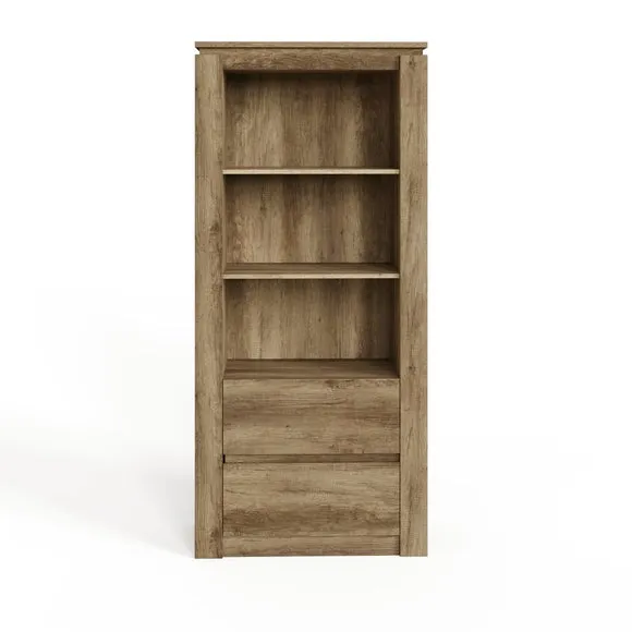 Canyon Bookcase, Oak 5