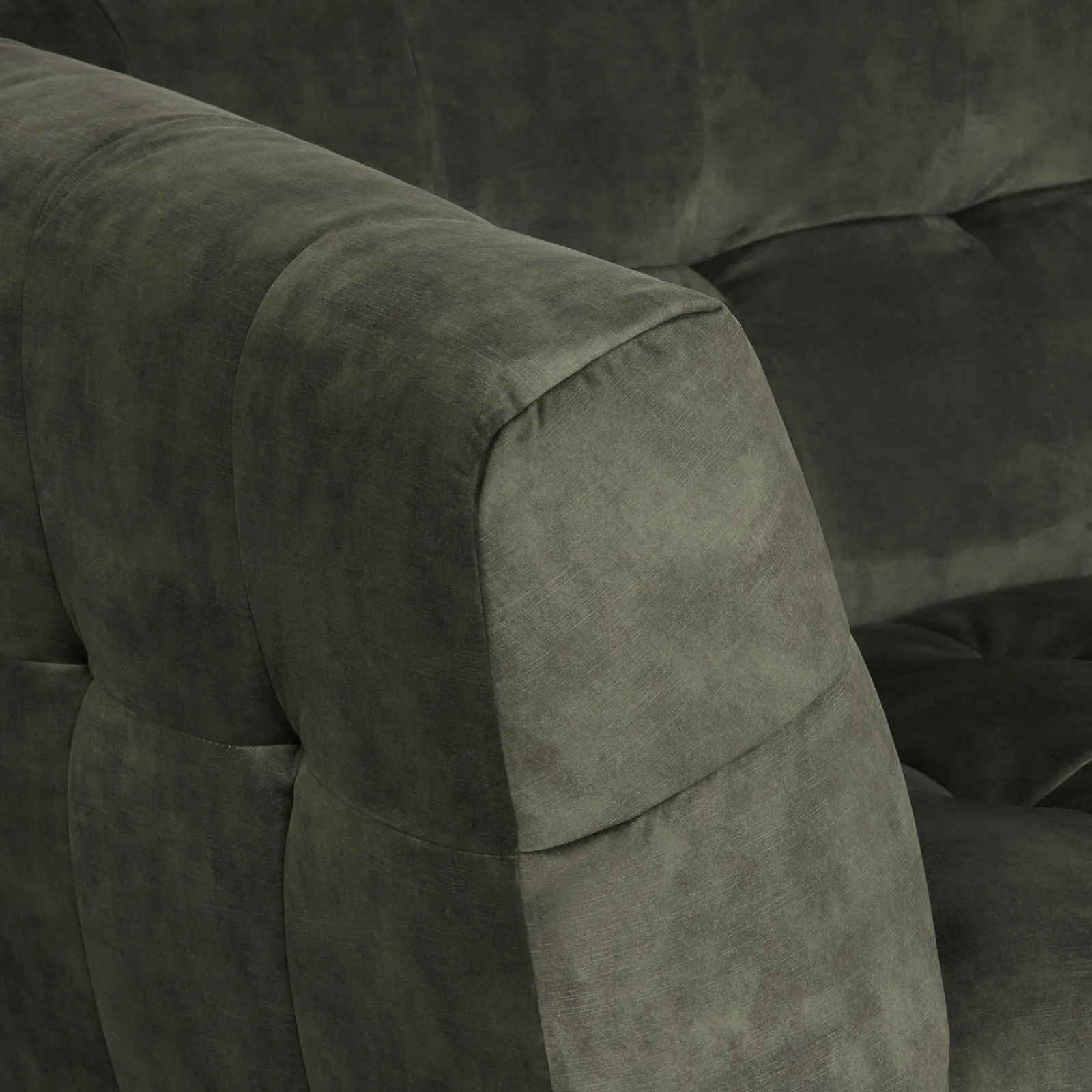 Azalea 3 Seater Sofa, Green Fabric | Barker & Stonehouse 4