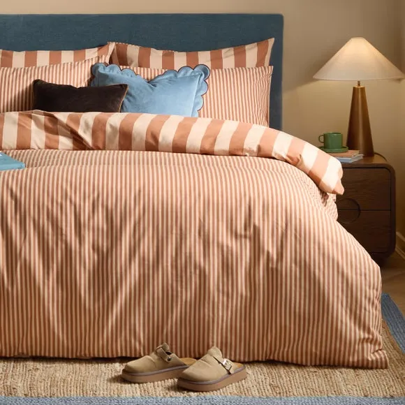 Furn. The Ultimate Stripe Polycotton Duvet Cover & Pillowcase Set 4