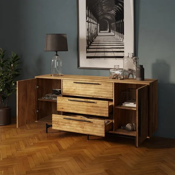 Bryant 3 Drawer & 2 Door Sideboard 3