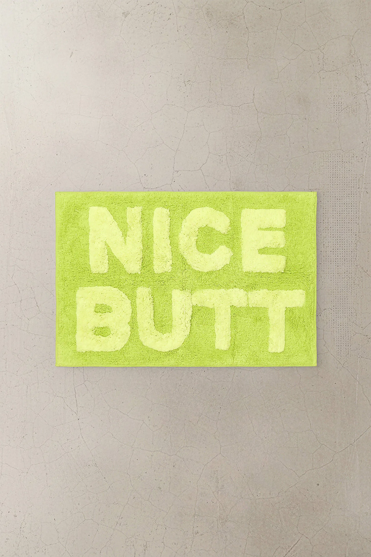 Lime Nice Butt Bath Mat - Lime 2