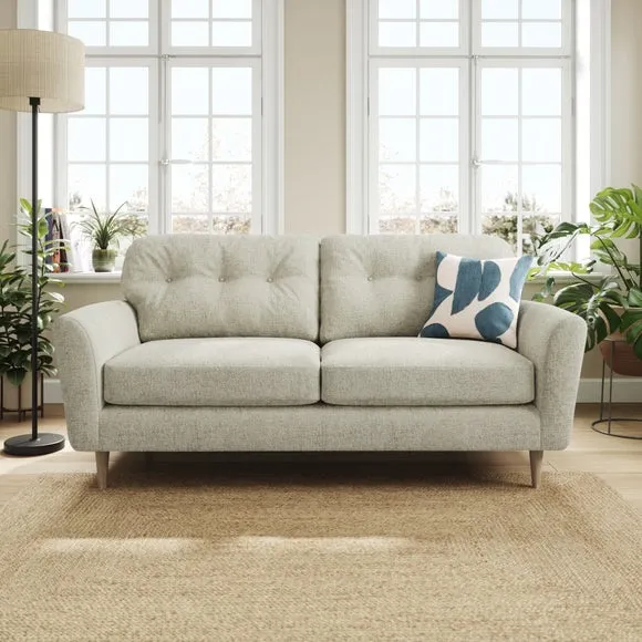 Sven Chunky Chenille 3 Seater Sofa 1