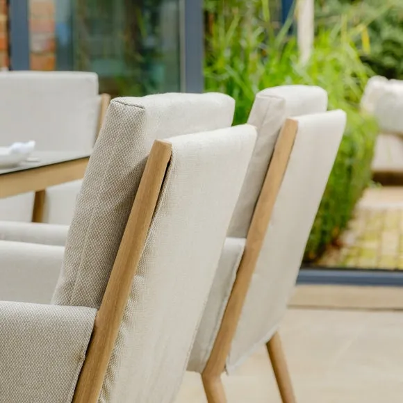 Maze Burford 8 Seater Square Garden Dining Set 4
