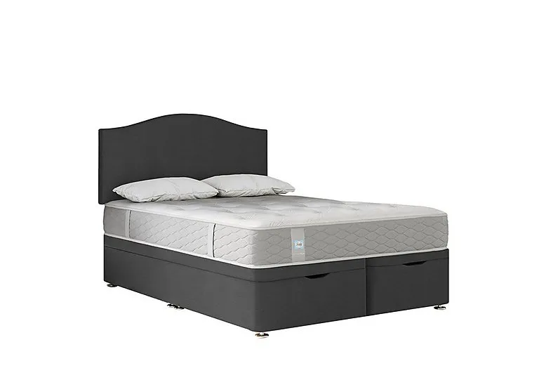 Mellbreak Ottoman Soft Divan Set - King Size - Tweed Sable