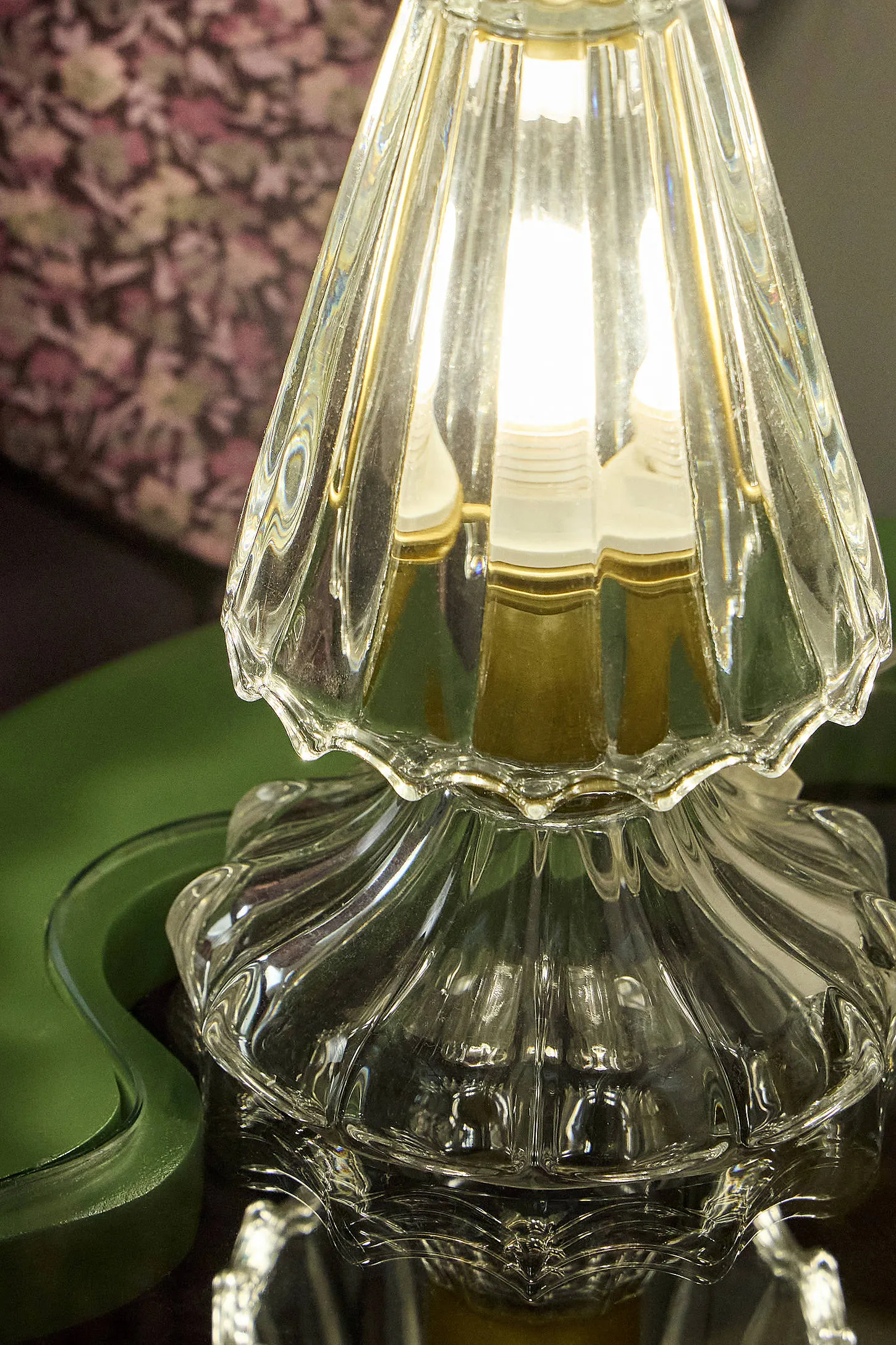 Eve Clear Glass Table Lamp - Clear ALL 3