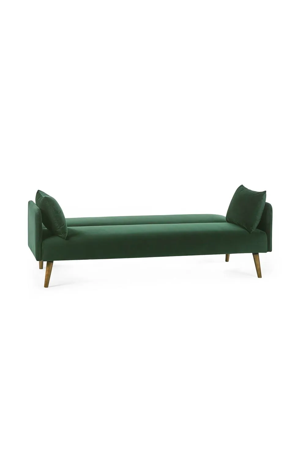Julian Bowen Andi Upholstered 3 Seater Sofa Bed in Green 5