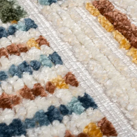 Maxwell Grid Washable Rug 2